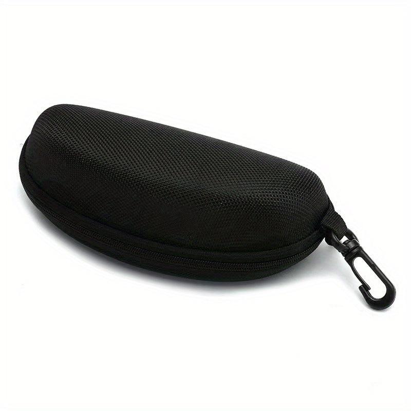 Sunglasses Case Zipper Storage Box Flat Lens Portable Glasses Case