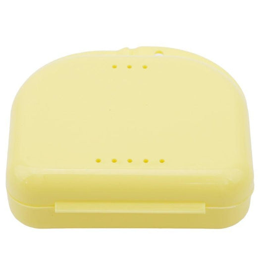 Mini Portable Denture Box Denture Storage Case Dental Retainer Box