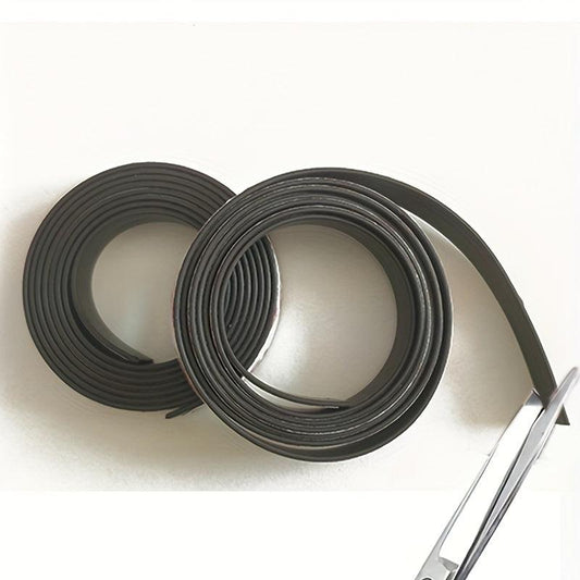 Self Adhesive Magnet Strip Sticky Back Magnetic Tape Small Tool Storage