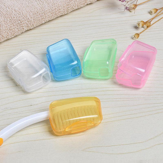 5pcs Portable Toothbrush Head Case Cover Protector for Travel