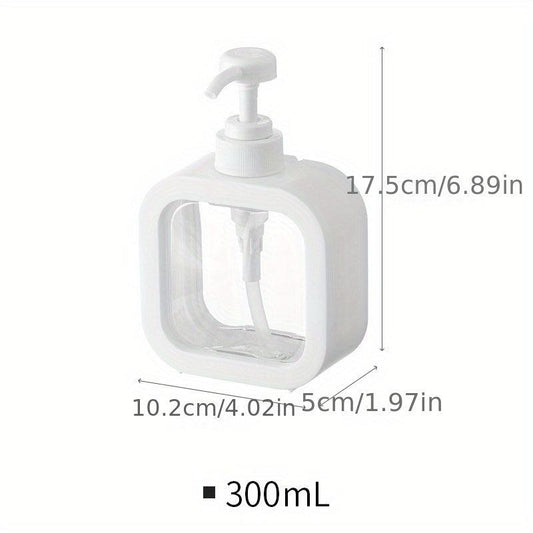 Transparent Hand Sanitizer Dispensing Bottle - Bathroom Accessory