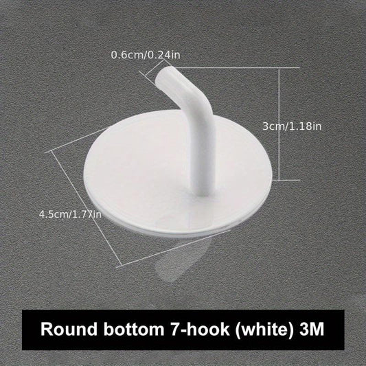 Stainless Steel Self Adhesive Hooks for Wall Coat Rack Key Holder Towel Hooks