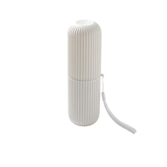 Portable Toothbrush Travel Case Holder for Business Trips and Camping