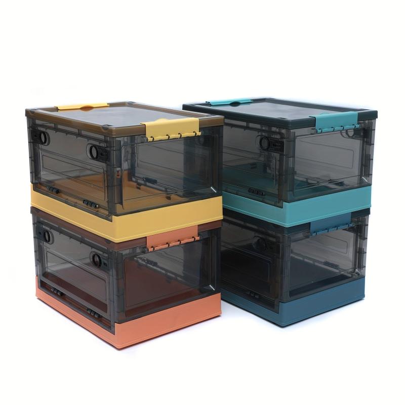 Storage Bins With Lids Toy Containers Wheels Stackable Books Closets Organizers