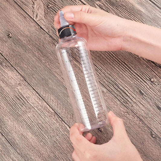 8 Pack 230ml Plastic Dispensing Bottle with Twist Cap for Liquids Oils Crafts