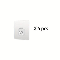 Self Adhesive Wall Hook Sticky Buckle Hook for Storage Rack Shelf Hanging