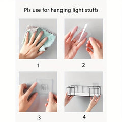 Self Adhesive Wall Hook Sticky Buckle Hook for Storage Rack Shelf Hanging
