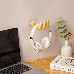 Handshaped Punch Wall Hook for Keys Hats Towels Self Adhesive Organizer