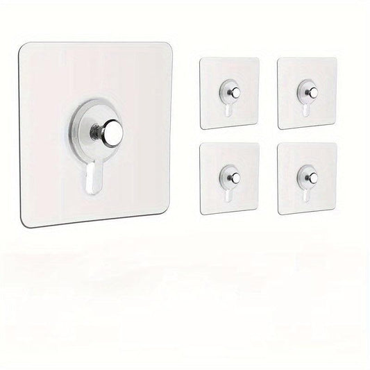 Transparent Self Adhesive Photo Frame Hook - Pack of 20