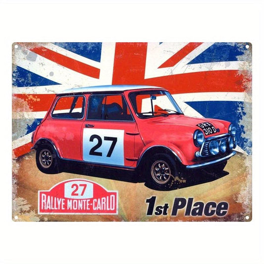 Vintage Tin Metal Sign Gift Garage Car Sign Home Wall Decoration 30 48 20 32 Cm