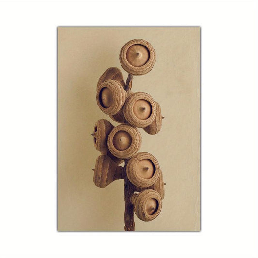 Modern Art Dried Fruits Seed Strangeness Scandinavian Canvas Poster