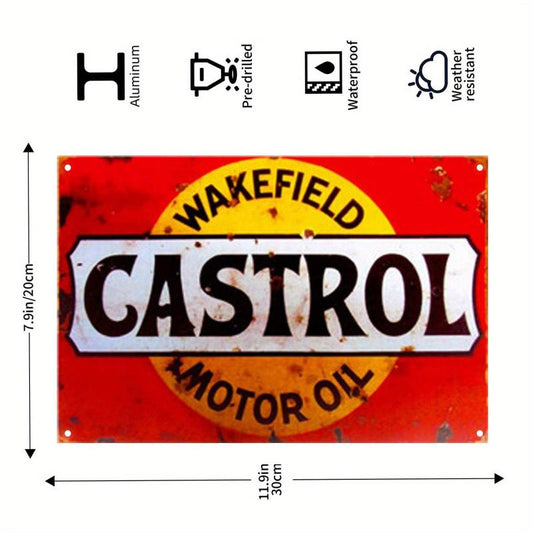 Gas Motor Signs Vintage Metal Signs Posters For Garage Man Cave Shop Bar Pub