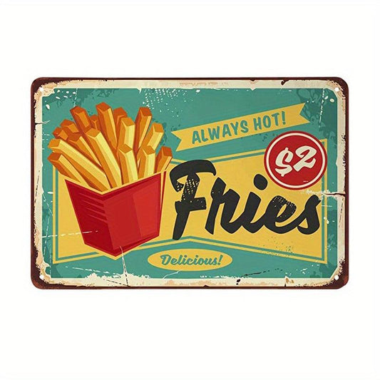 Vintage Food Metallic Tin Signs Home Wall Decor 20 32 30
