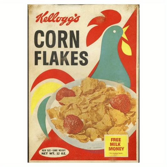 Vintage Food Metallic Tin Signs Home Wall Decor 20 32 30