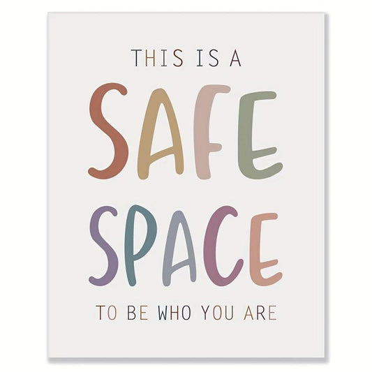 Canvas Poster Modern Art Security Space Wall Decor Kids Room Wall Art
