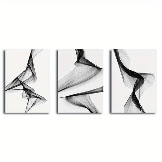 Minimalist Curve Geometry Art Poster Modern Nordic Wall Picture