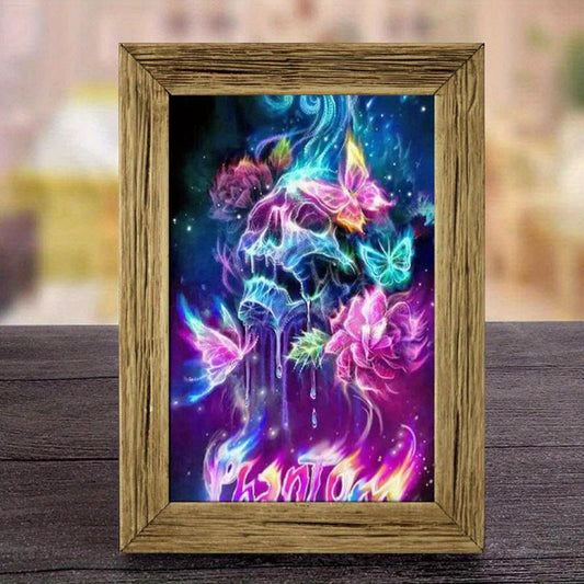 DIY Diamond Painting Moon Rose 7.87inch Hand Home Gift