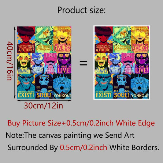 Anime Canvas Poster Wall Painting For Home Decor