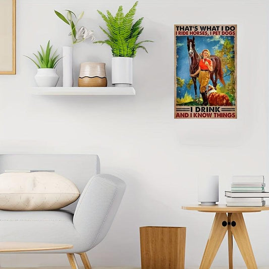 Girl That's What I Do Metal Signs - Home Decor Vintage Tin Signs
