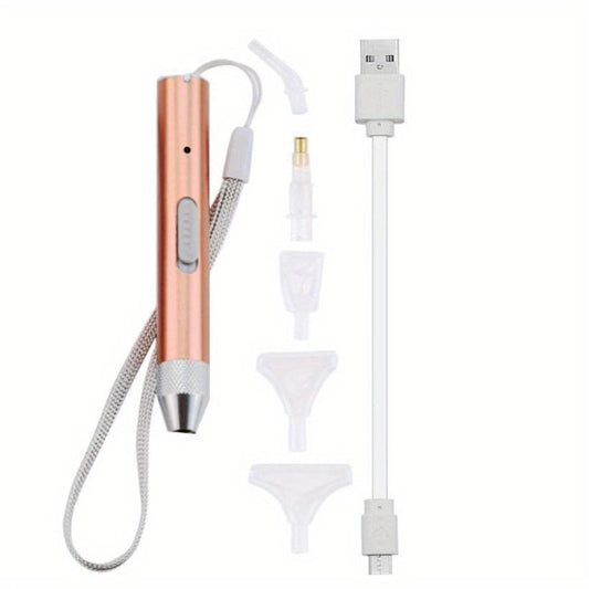 DIY LED Point Drill Pen Craft Set 5D Diamond Painting USB Rechargeable