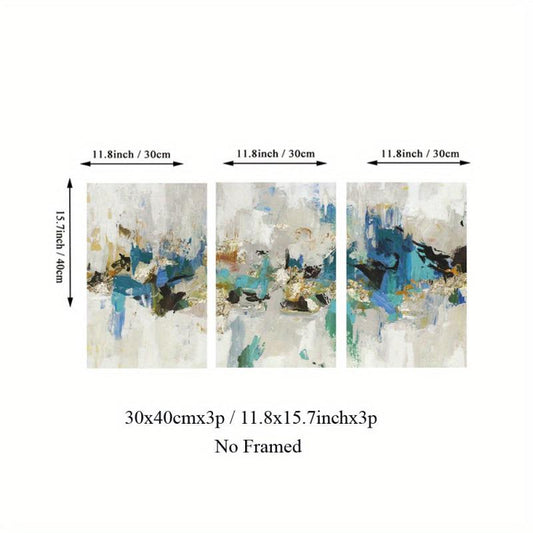 Set of 3 Abstract Posters - Home Decor & Gifts