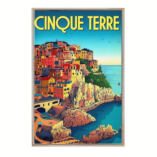 Retro Vintage Travel Poster Canvas Art Room Decoration Painting