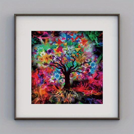 Love Butterfly Dream Catcher 5D Diamond Painting Kit 20x20cm