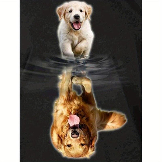 5D Animal Diamond Painting Kit for Adults Full Drill DIY Craft Home Decor