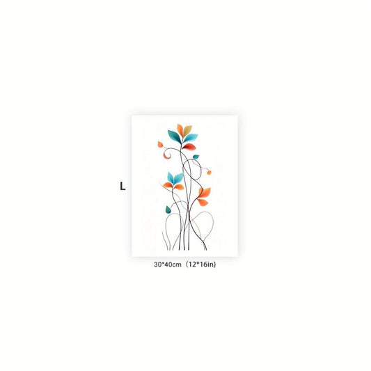 Canvas Poster Modern Flower Art Decorative Painting Fall Decor Room D
