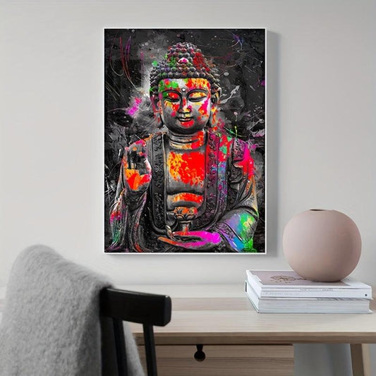 Buddha Statue Canvas Wall Art