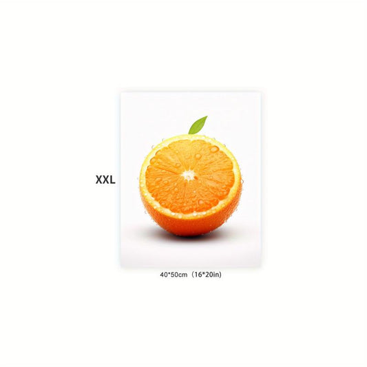 Canvas Poster Modern Orange Decorative Painting for Wall Art