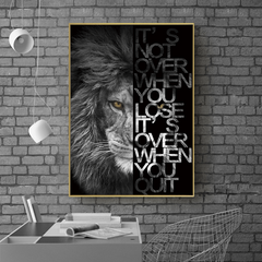 Lion Canvas Wall Art for Home Decor