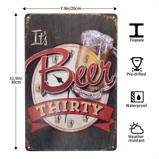 Vintage Bar Tin Sign If Something Offends You Let Us Know Funny Laugh
