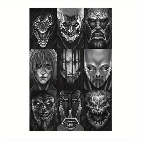 1pc Anime Poster Home Decoration Gift For Boys Girls Bedroom