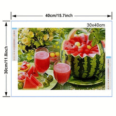 Summer Fruits Diamond Painting Kit - Colorful DIY Art Full Drill