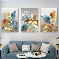3pcs Canvas Poster Modern Art Home Decoration Ideal Gift Bedroom Living Room