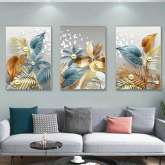3pcs Canvas Poster Modern Art Home Decoration Ideal Gift Bedroom Living Room