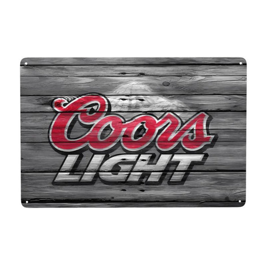 Vintage Beer Signs Bar Tin Sign Retro Style Aluminum Metal Wall Decor