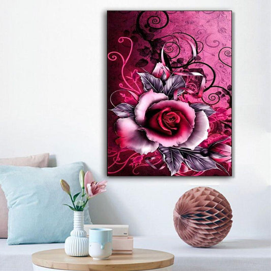 DIY 5D Diamond Painting Kit - Psychedelic Virus Gem Art Craft