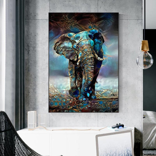 DIY 5D Diamond Painting Kit - Psychedelic Virus Gem Art Craft