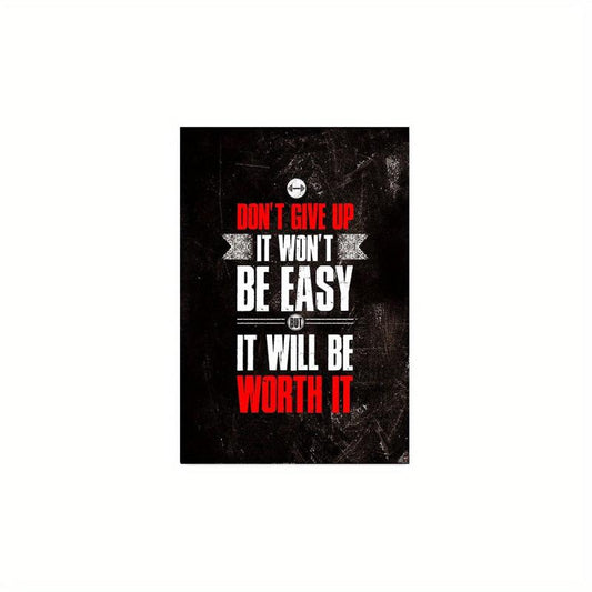 Motivational Gym Wall Art & Sports Quotes Bodybuilding Muscle Workout Poster