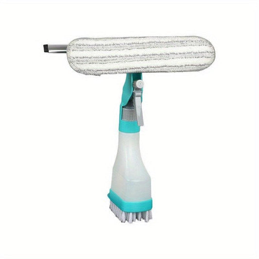 Glass Cleaner Brush Water Spray Window Brush Water Scraper