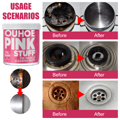 1pc Pink Magic Cleaning Paste Stainless Steel Pink Magic Mirror Rust Removal