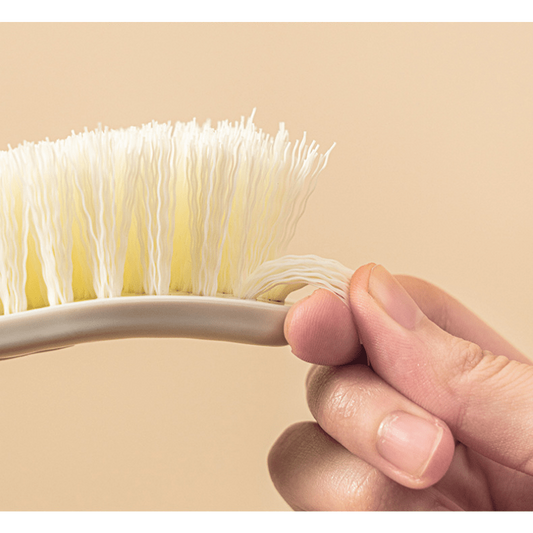 1pc Scrub Brush Shower Scrubber with Ergonomic Handle and Durable Bristles