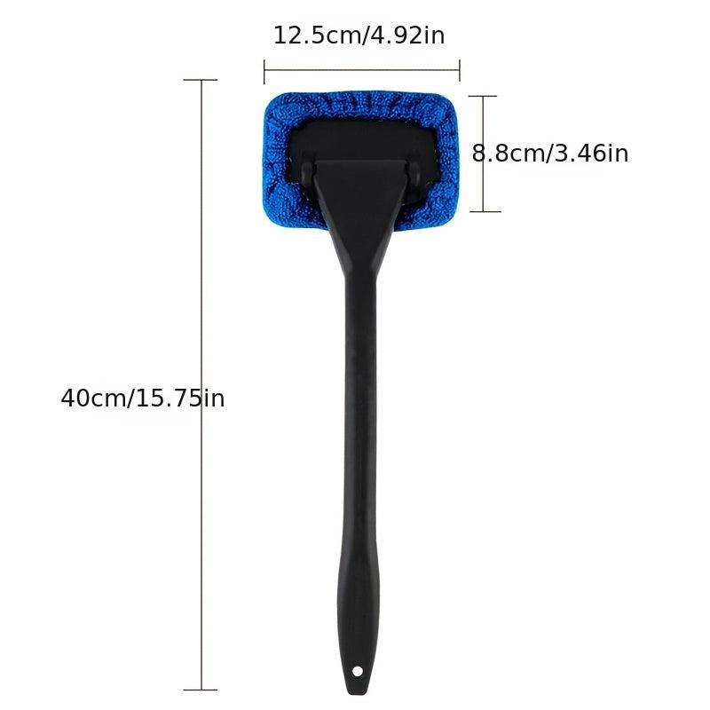 Long Handle Window Cleaning Brush Set for Windshields and Car Windows