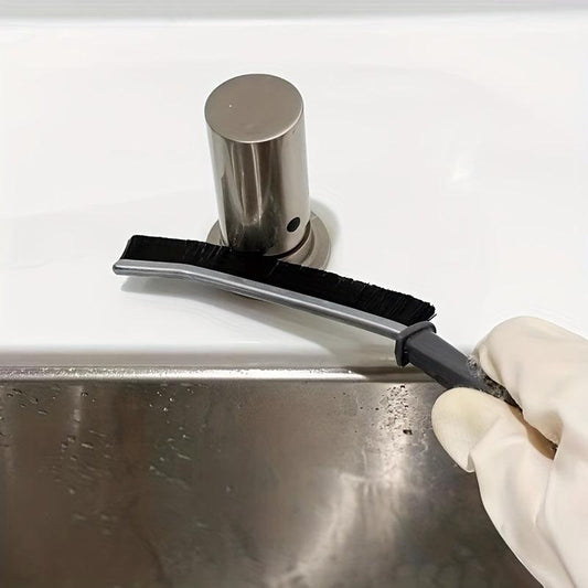 Long Handle Groove Cleaning Brush for Window and Door Thin Detailing