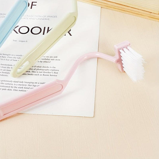 S Shaped Plastic Toilet Brush Bathroom Cleaning Tool