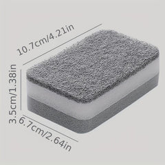 5pcs Decontamination Dishwashing Sponge Double Sided Cleaning Brush for Kitchen