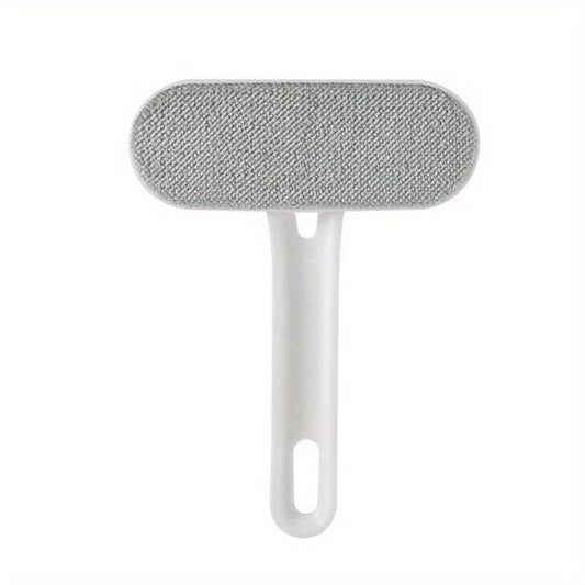 2-in-1 Portable Pet Hair Remover Brush - Double Sided Lint Roller