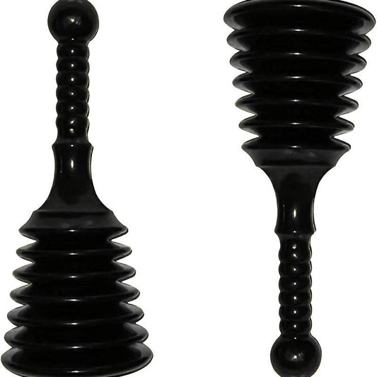 Accordion Bellows Toilet Plunger - Heavy Duty High Pressure Thrust Plug